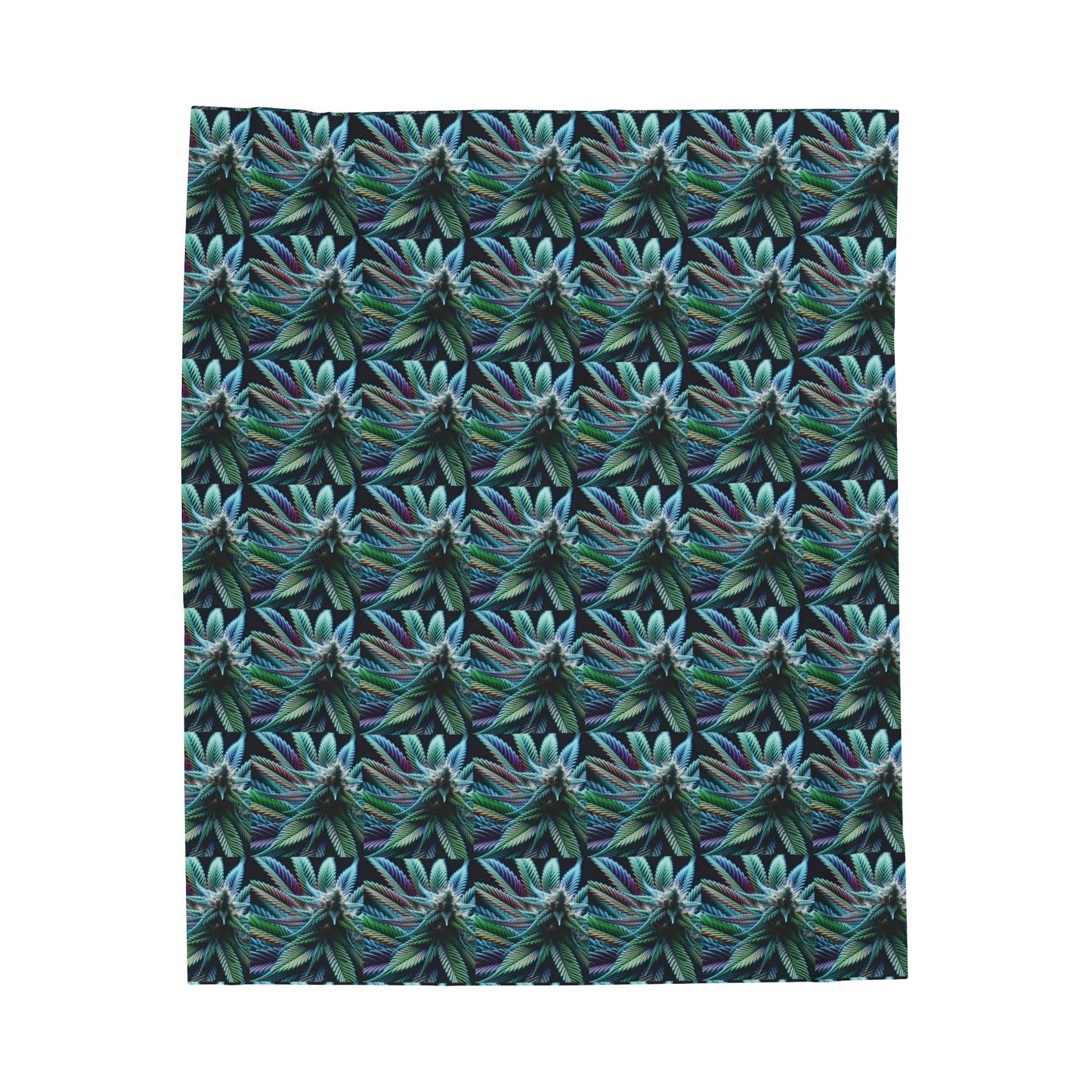 Green Gas Velveteen Plush Blanket